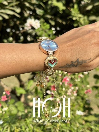 Royal Heart Charm Watch