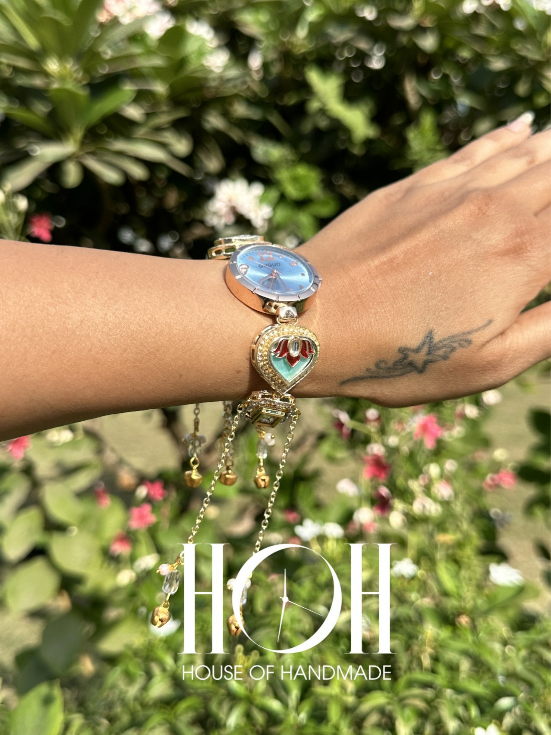 Royal Heart Charm Watch