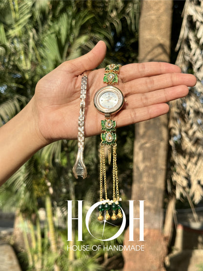 Green Lotus Watch