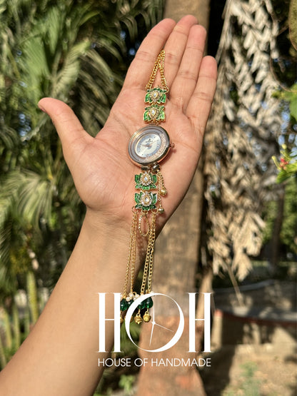Green Lotus Watch