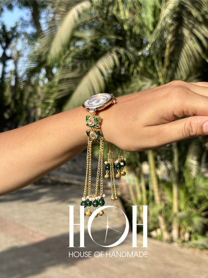 Green Lotus Watch