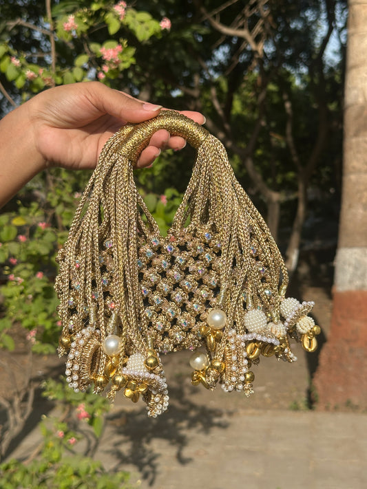 Beaded Mobile Purse for Women