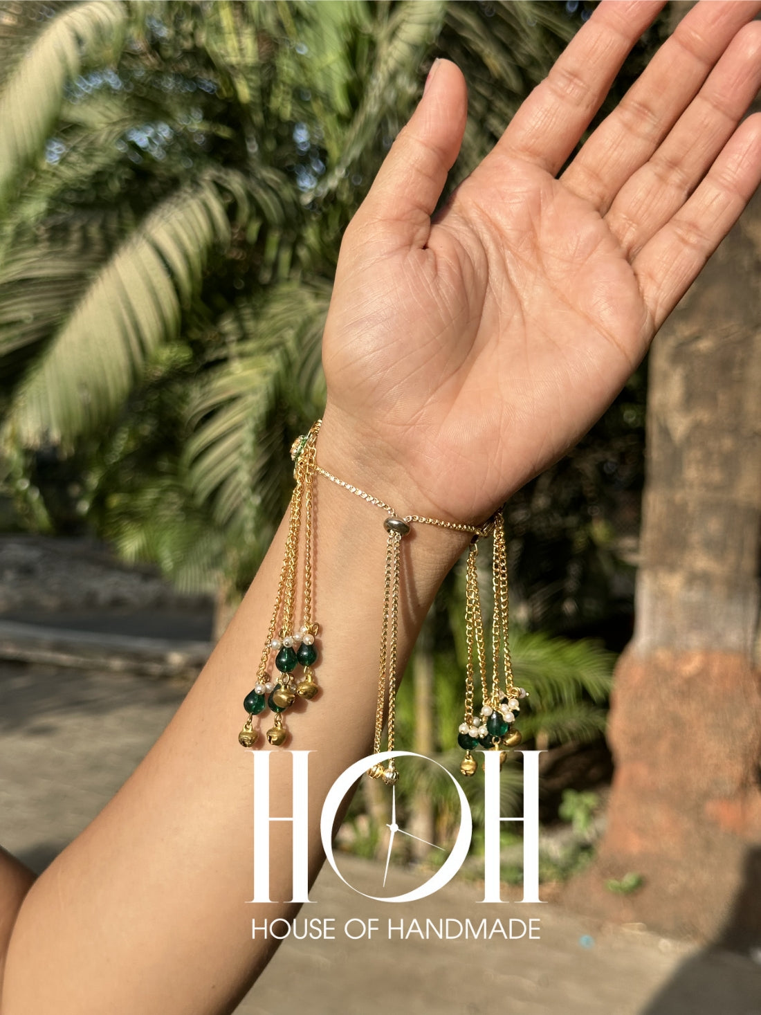 Green Lotus Watch