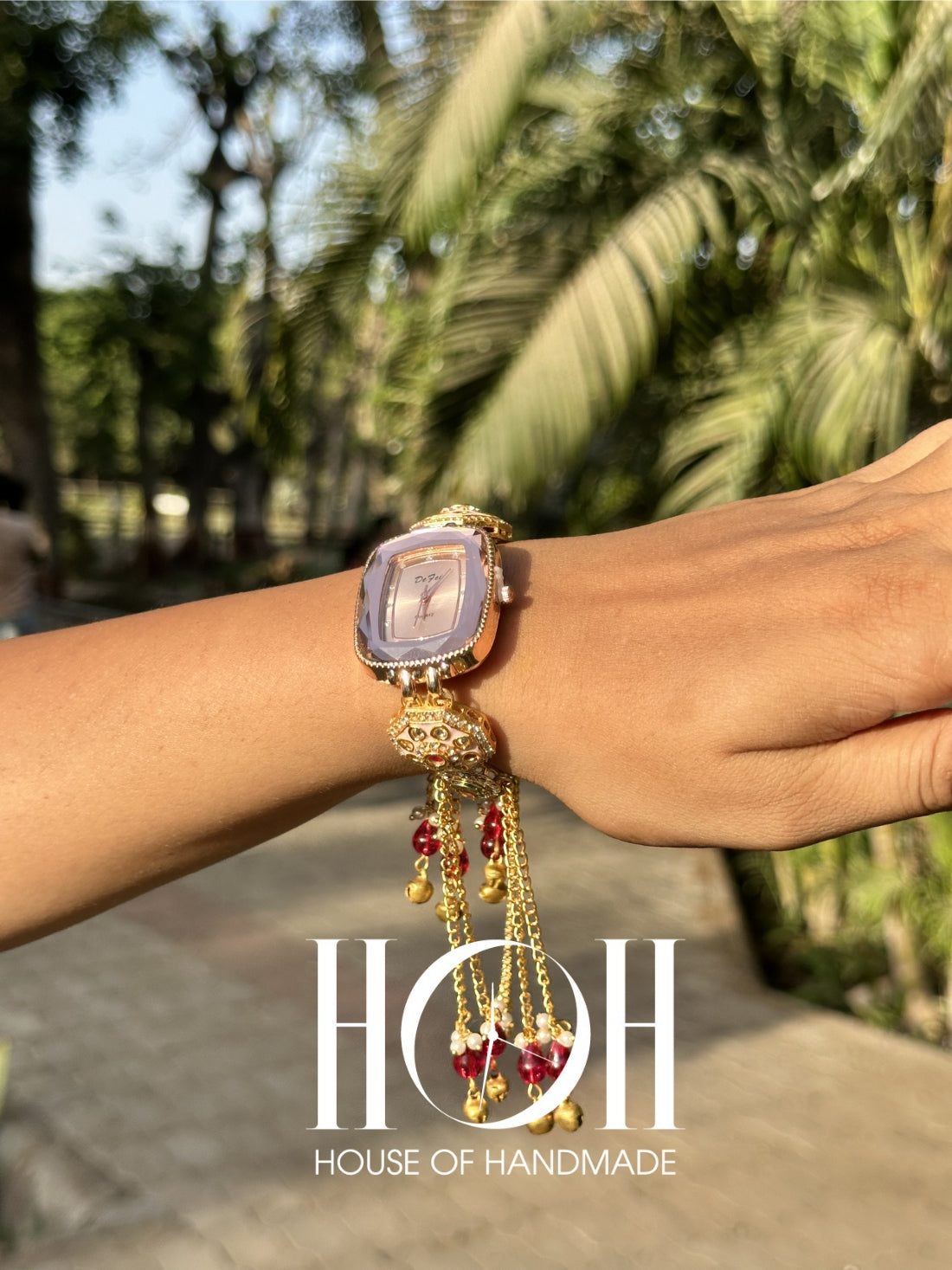 Ruby Royale Charm Watch