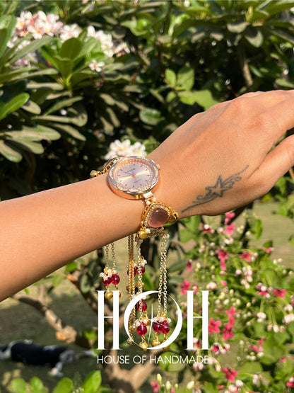 Pink Pearl Luxe Watch