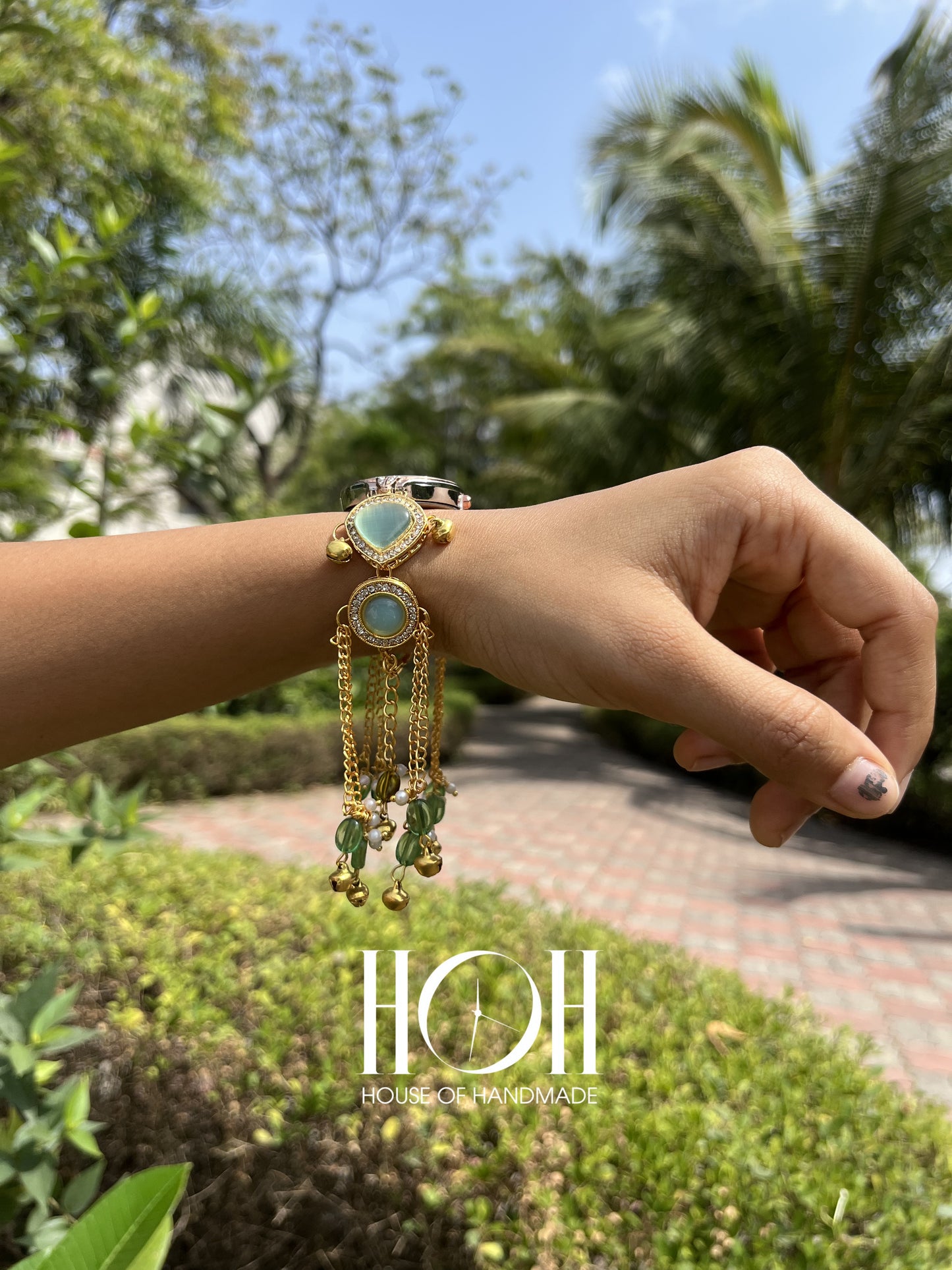 Gold-Tone Bracelet Watch for Women