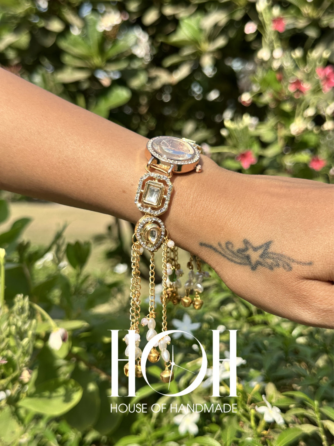 Crystal Cascade Charm Watch