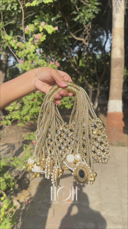 Beaded Mobile Purse for Women